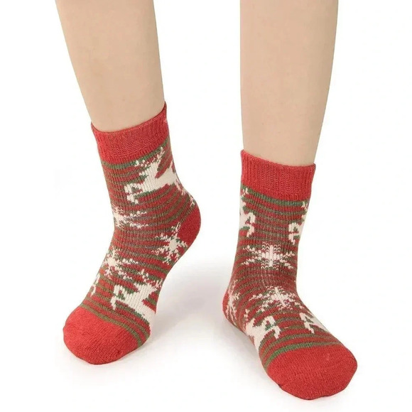 Women Warm Winter Thick Boots  Socks Christmas Gift Box - Picture 7 of 9